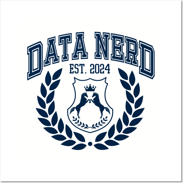 College Computer Science Graduation | Data Nerd Wall Art by WaBastian